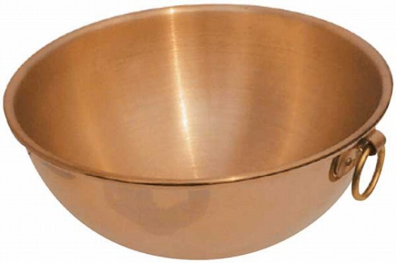 224-03 フランス製 銅ボール 30cm 296000560 - 業務用調理器具