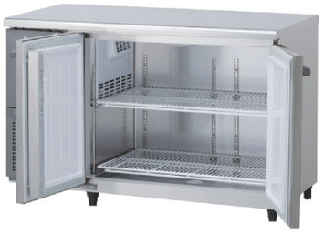 4261CD-NP-EC 大和冷機 インバーター制御コールドテーブル冷蔵庫 エコ蔵くん センターノンピラー 幅1200 奥行600 容量246L -  業務用調理器具、食器洗浄機、冷凍庫など厨房機器∥おいしい厨房
