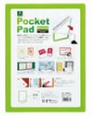 1080-08 ポケットパッド PDA4-4 黄緑 862001050