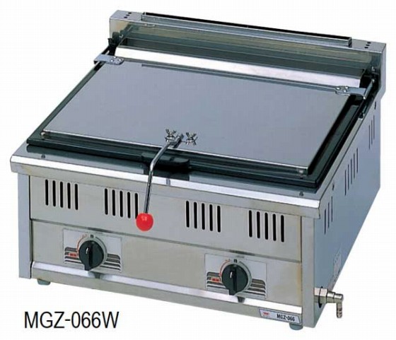485-05 ガス餃子焼器（自動着火） MGZ-044 12A・13A 910000010