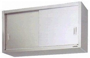 BCS9-1535S 吊戸棚・ステンレス戸 板金 幅1500*奥行350 - 業務用調理 