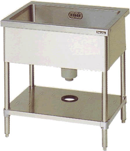 BS1-156N 一槽シンク(バックガードなし) 板金 マルゼン 幅1500*奥行600 -  業務用調理器具、食器洗浄機、冷凍庫など厨房機器∥おいしい厨房